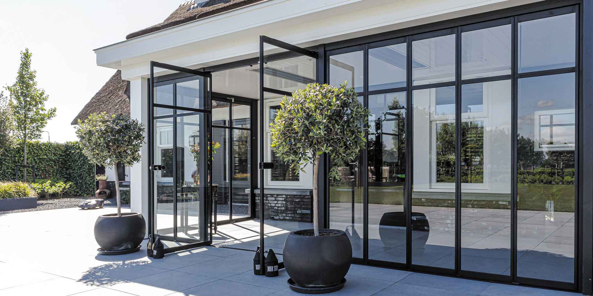 overkapping aan huis