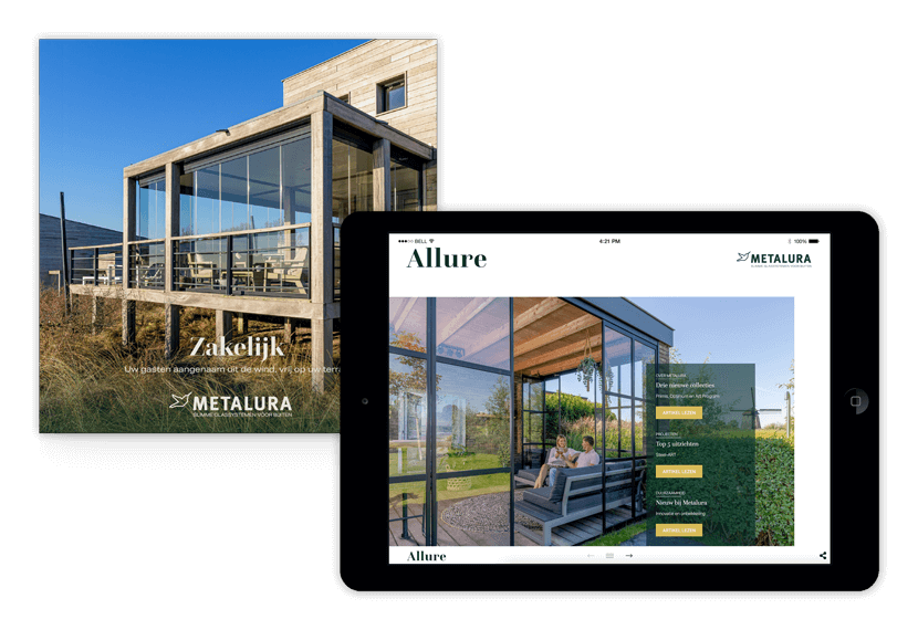 Brochure zakelijk Metalura