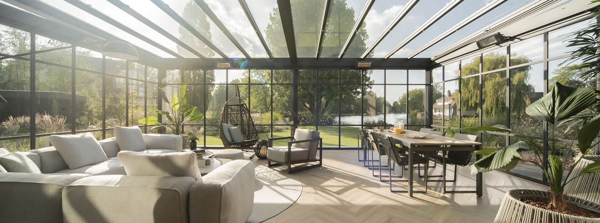 Aluminium tuinkamer aan huis Metalura