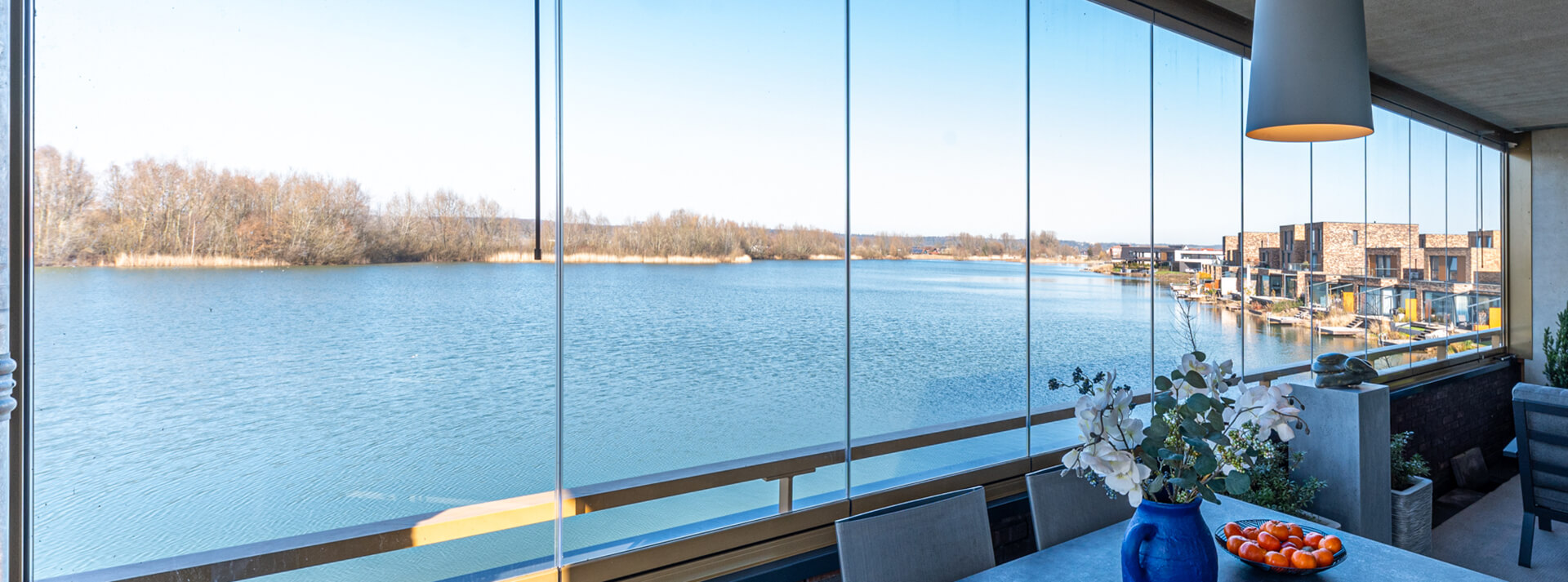 balkon met glas - Metalura 