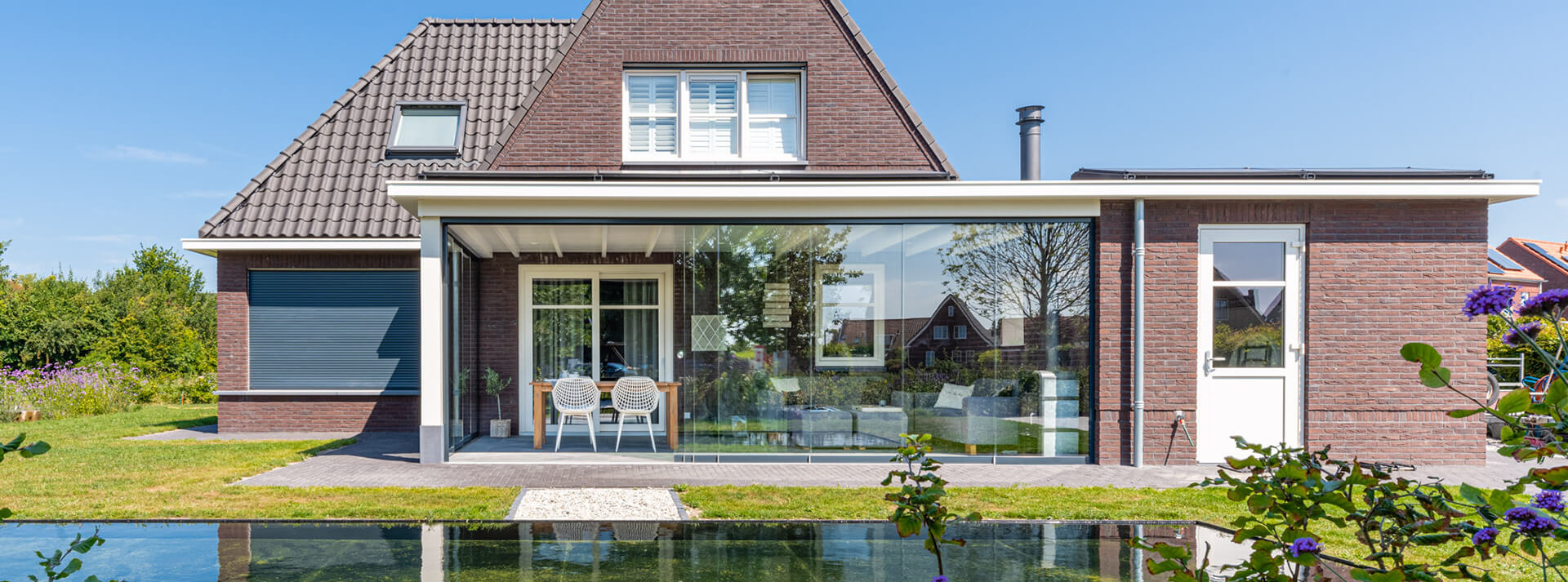 schuifwand voor buiten - Metalura 