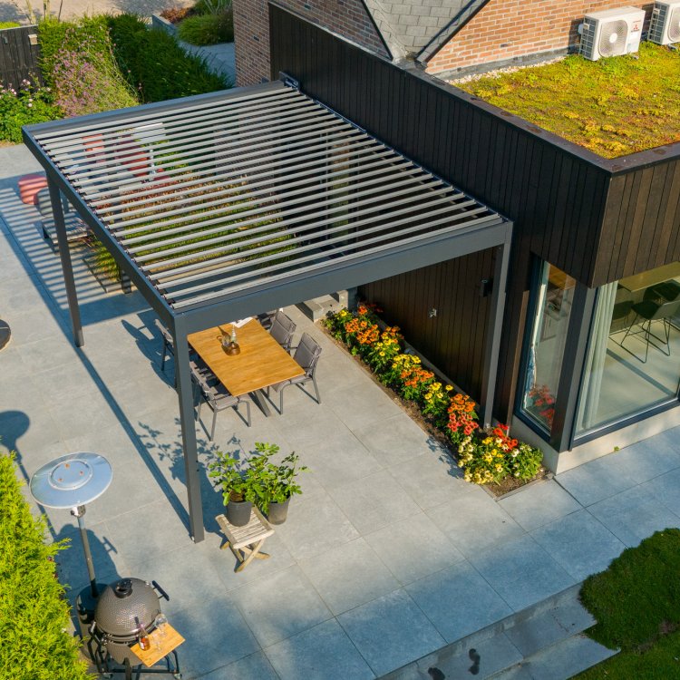 lamellen overkapping