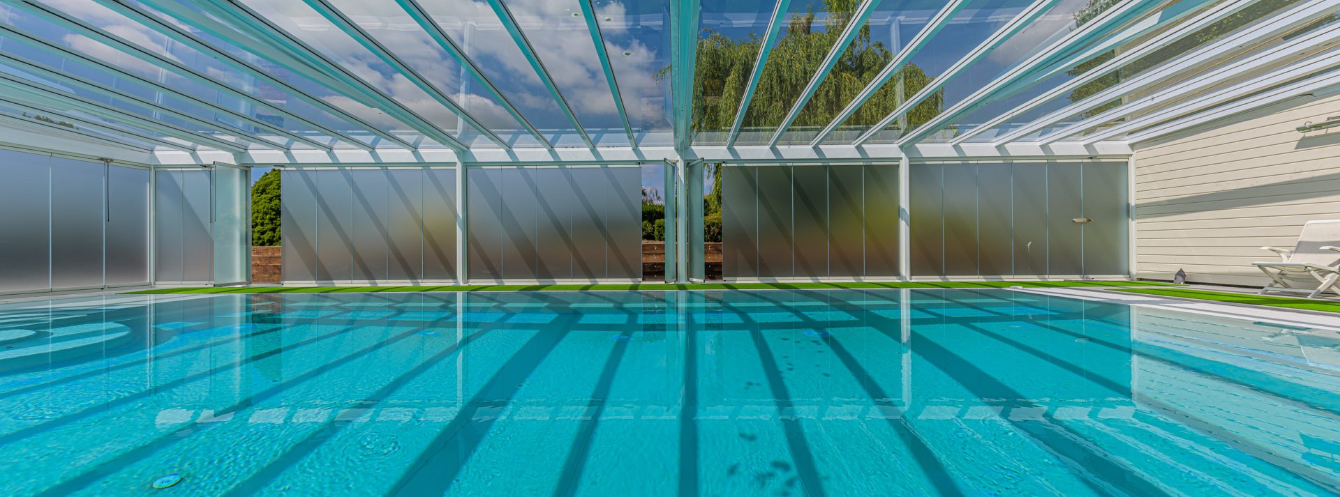 overkapping voor zwembad