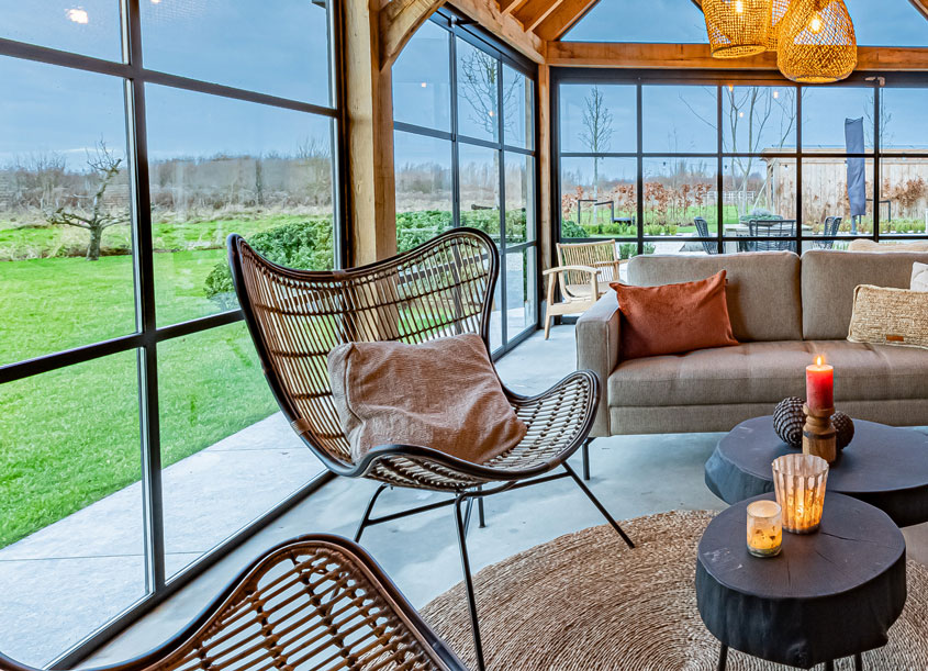 Hybride tuinkamers en terrasoverkappingen Metalura