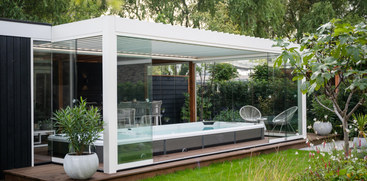 Tuinkamer Moveo Supreme smaakvol design metalura