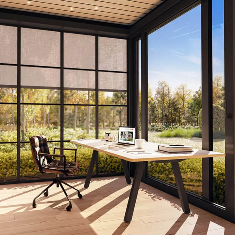 Tuinkantoor van Metalura