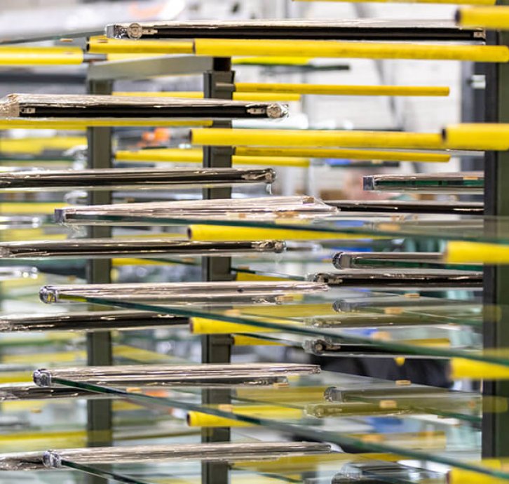 windschermen-vierkante-palen-plaatsing-metalura