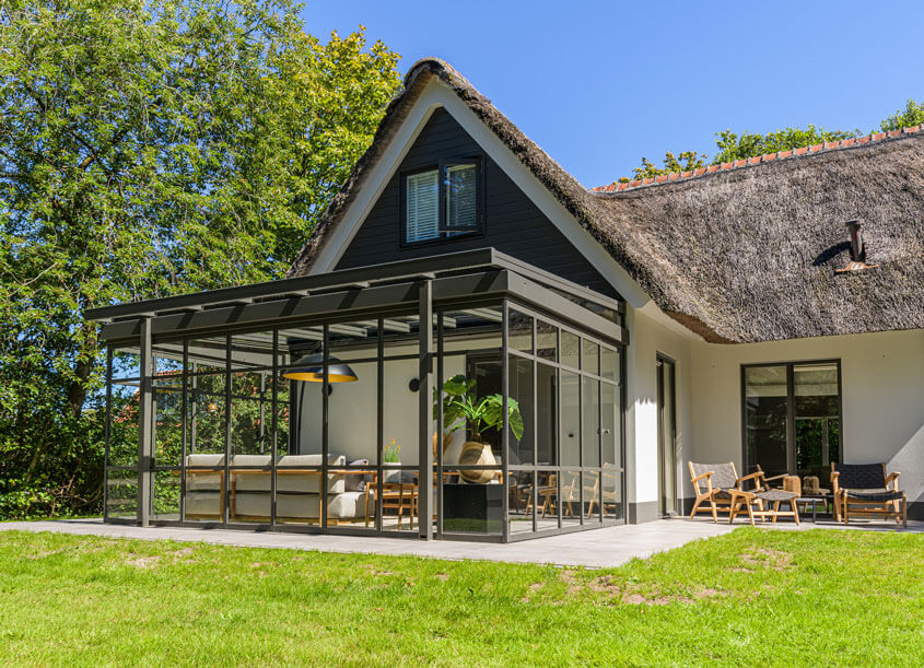 Tuinkamer Deluxe met Steel ART