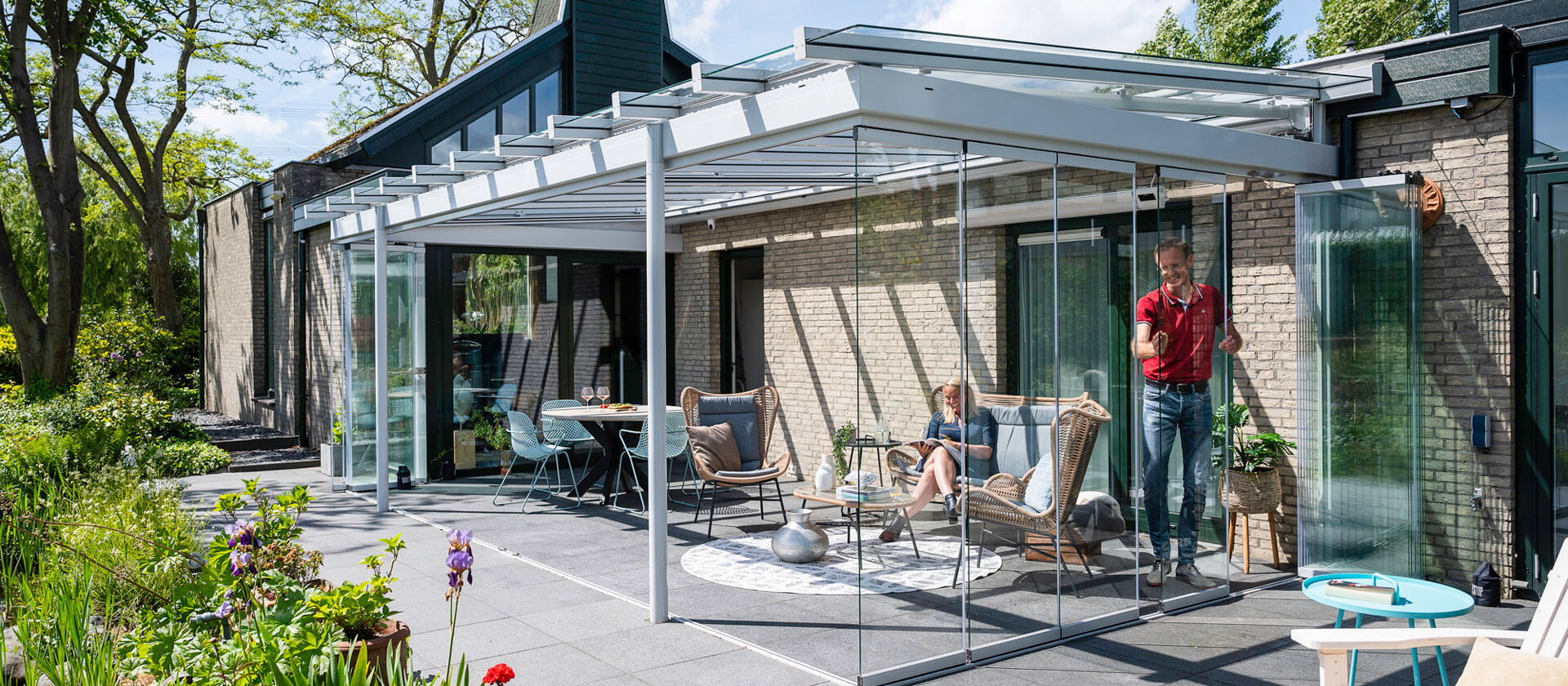 Serre light glas Metalura